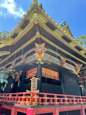 久能山東照宮。徳川家康のお墓。