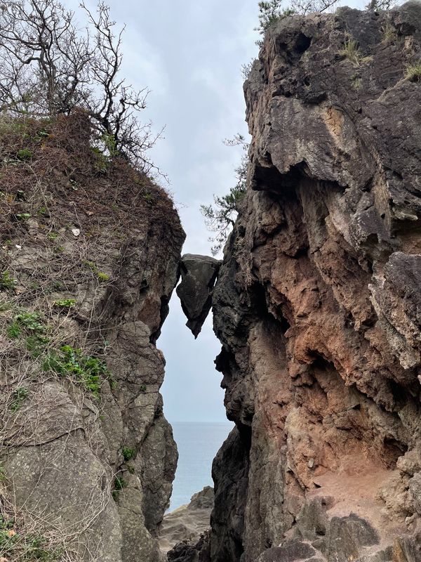 日本・佐渡島「佐渡島、松之山温泉」の写真