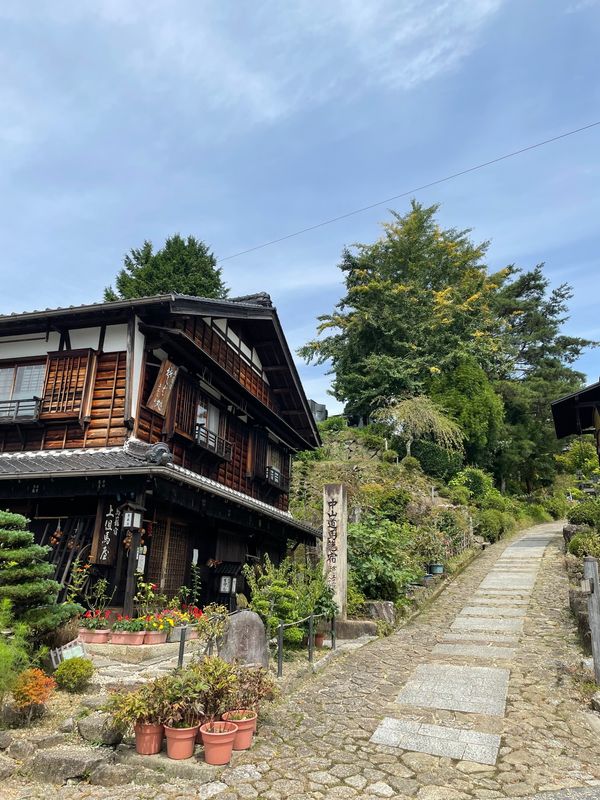 日本・馬籠宿「中津川でグランピング」の写真：馬籠宿