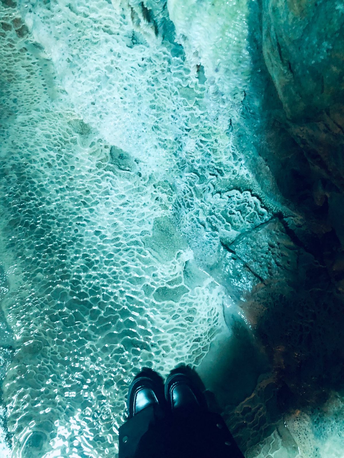 高さが凄い鍾乳洞
探検感が沢山あった！