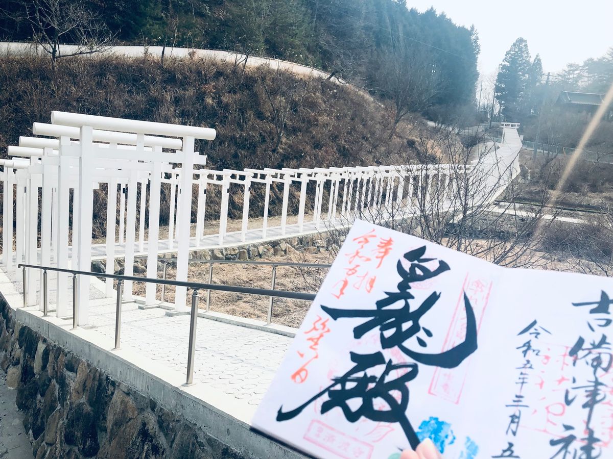 白の鳥居がすごく綺麗
紫陽花の咲く時期はもっといいらしい💕