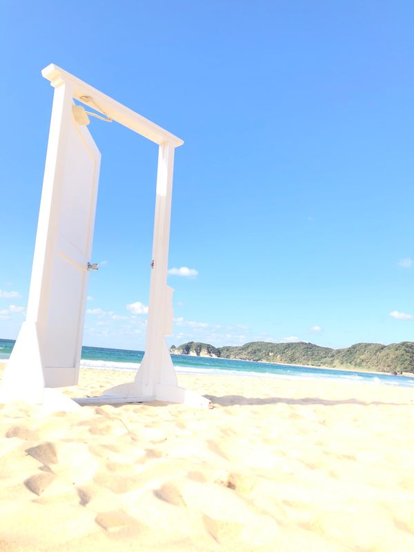 日本・島根県「島根県」の写真：砂の上はキュッキュって音が鳴る♫
日本海...