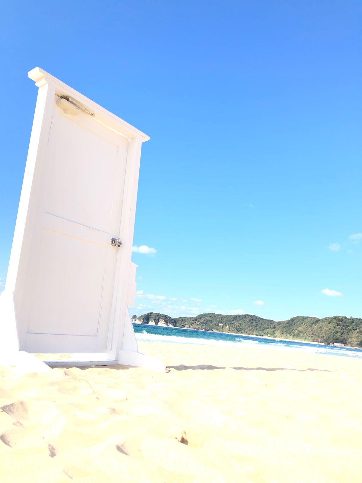 砂の上はキュッキュって音が鳴る♫
日本海の青さと良き🌊