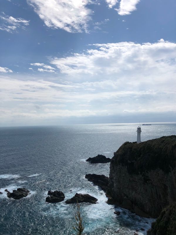 日本・高知県「高知 お遍路さん始めました」の写真：足摺岬