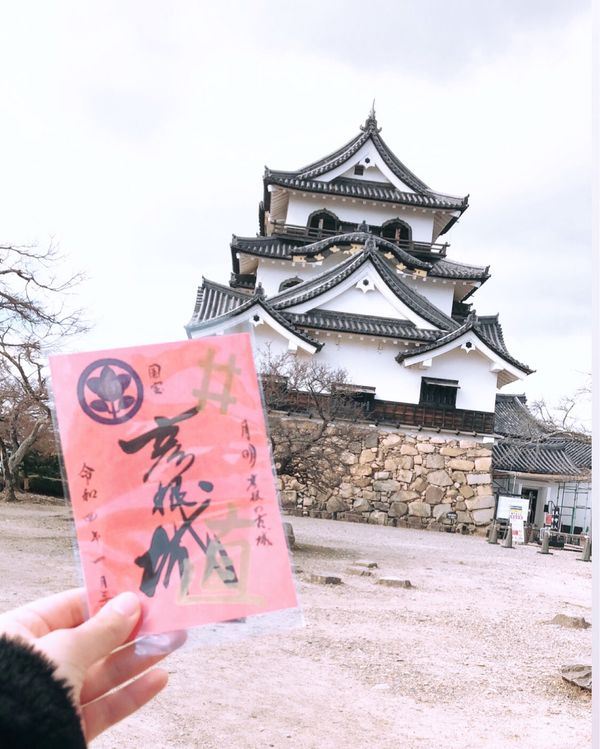 日本・滋賀県「彦根城」の写真：城めぐり🏯