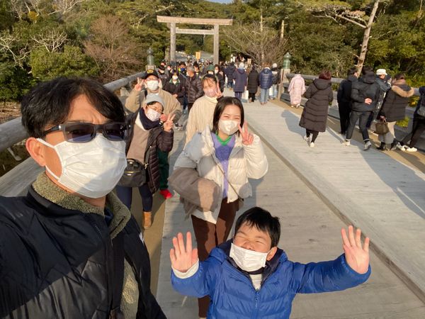 日本・三重県「久しぶりのおかげ横丁」の写真