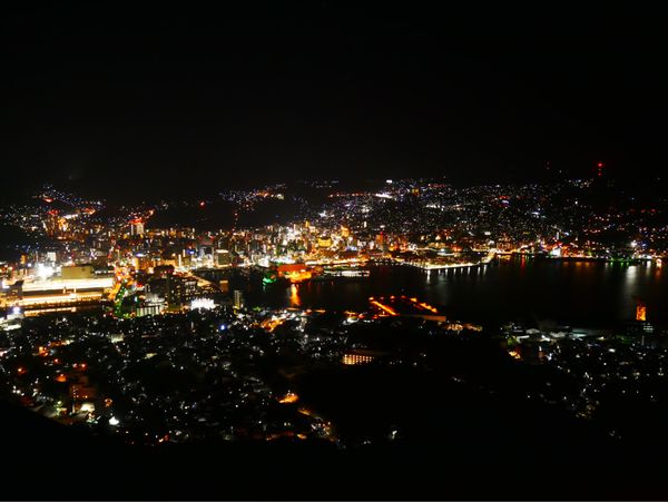 日本・佐賀県「九州旅行」の写真：稲佐山山頂展望台