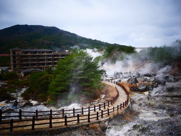 日本・佐賀県「九州旅行」の写真：雲仙地獄