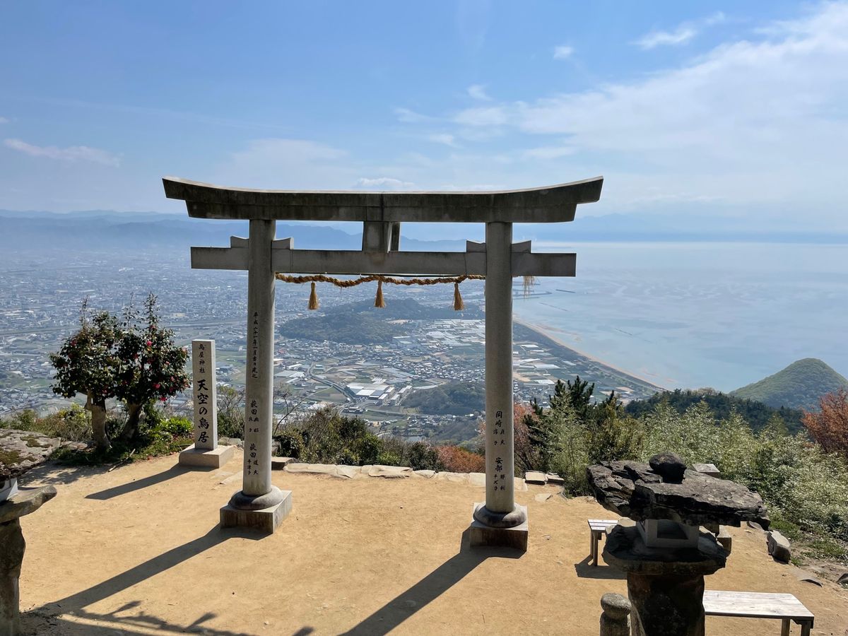 田村神社、高屋神社、父母ケ浜、ゴッドハンド