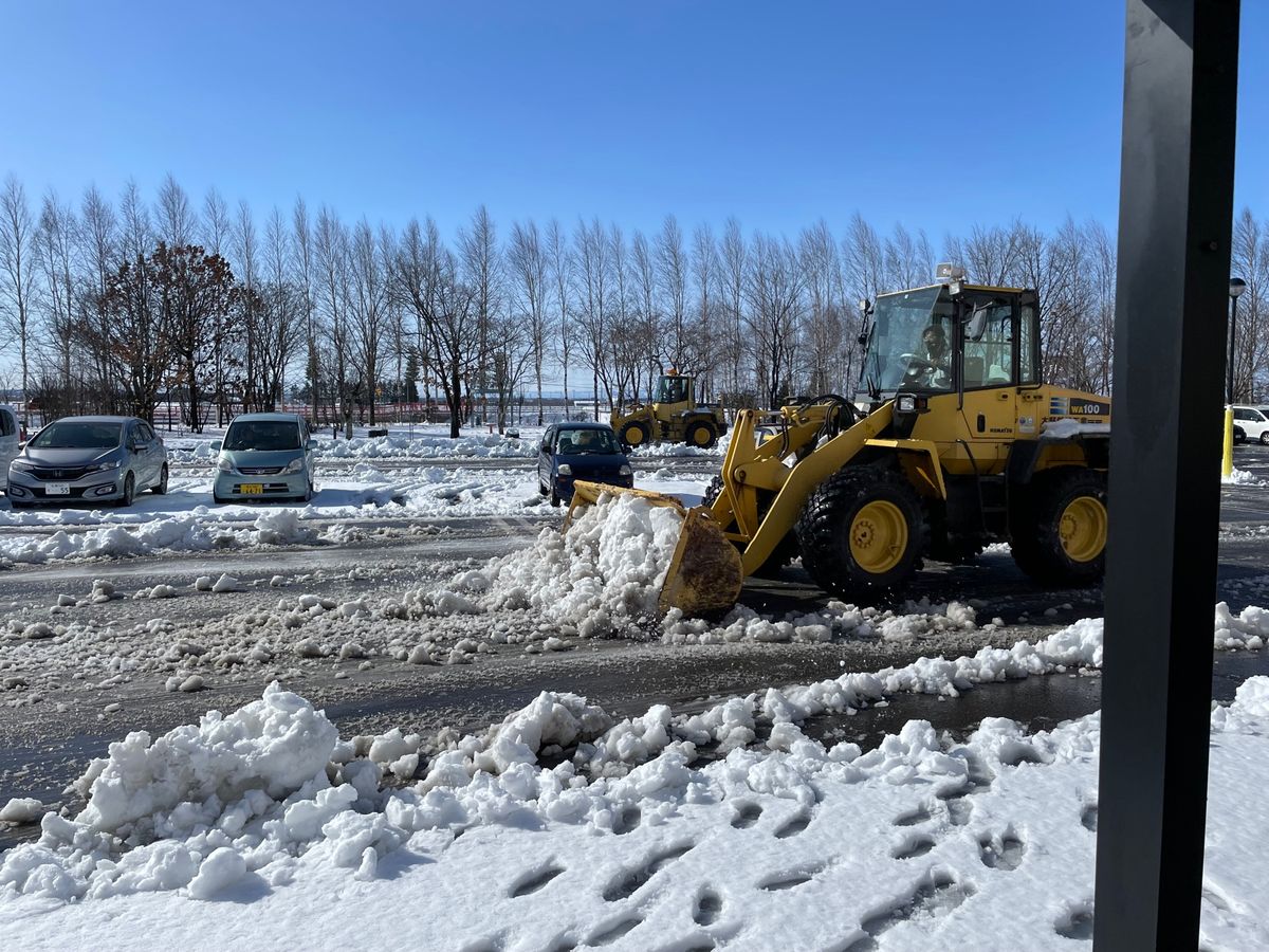 最終日は大雪
とかち帯広空港から帰ります