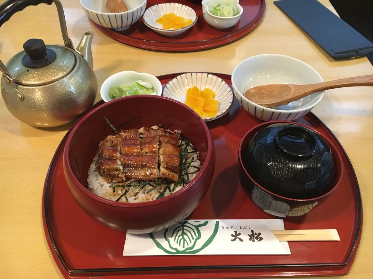 ひつまぶし〜❗️
ランチはお得❣️