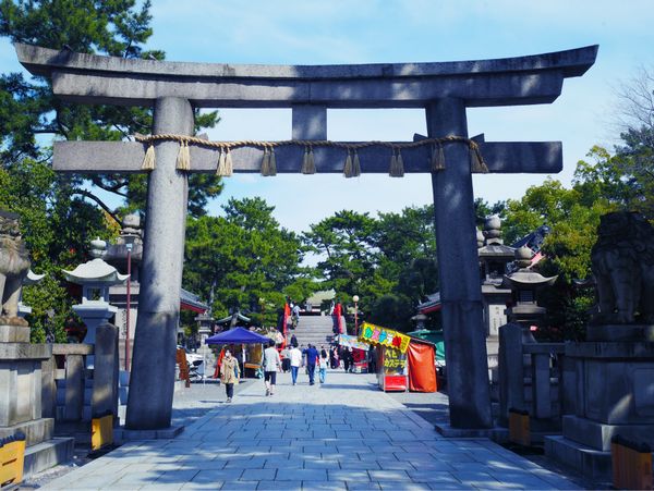 日本・吉野山「奈良・大阪旅行」の写真：住吉大社