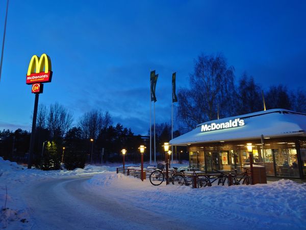 フィンランド・ヘルシンキ「Finland🇫🇮」の写真：ロバニエミにある元世界最北端のマック。