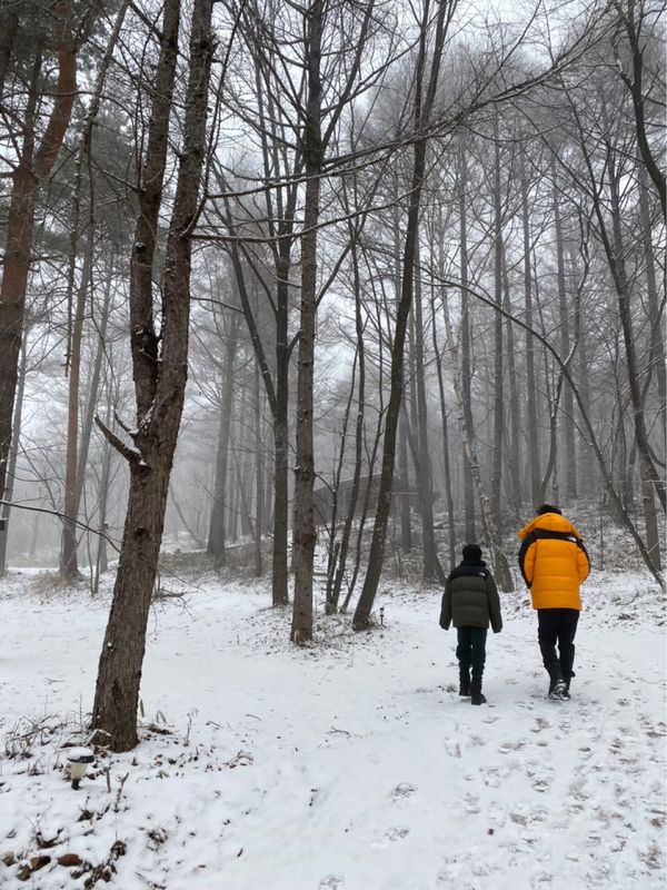 日本・軽井沢「'21-'22年越しキャンプ in 軽井沢」の写真