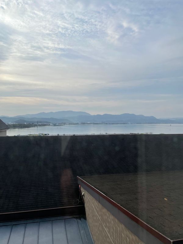 日本・滋賀県「応援2」の写真：彦根城と桜