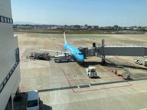 名古屋空港から福岡国際空港へ
ひとりで飛行機乗りました！
