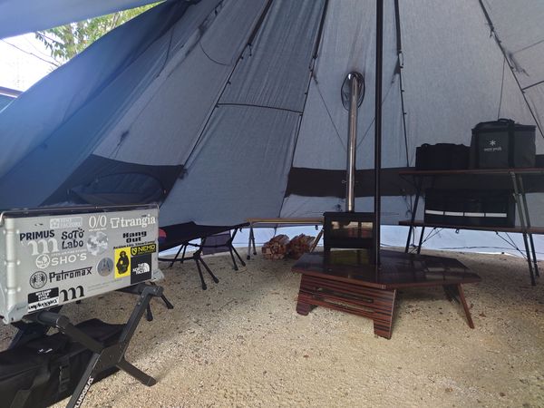 日本・岐阜県「秋キャンプ in 板取」の写真