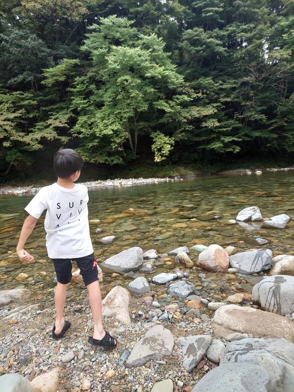 日本・岐阜県「秋キャンプ in 板取」の写真