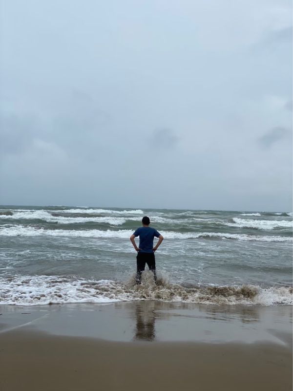 日本・石川県「能登半島キャンプ at 見附島」の写真
