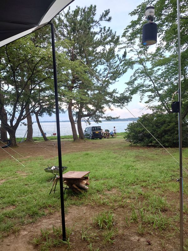 日本・石川県「能登半島キャンプ at 見附島」の写真