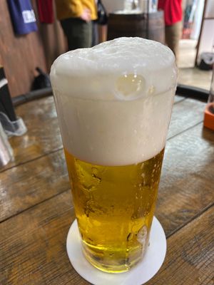 広島といえば！
重富さんでいただくビールは、いつでも最高です。
