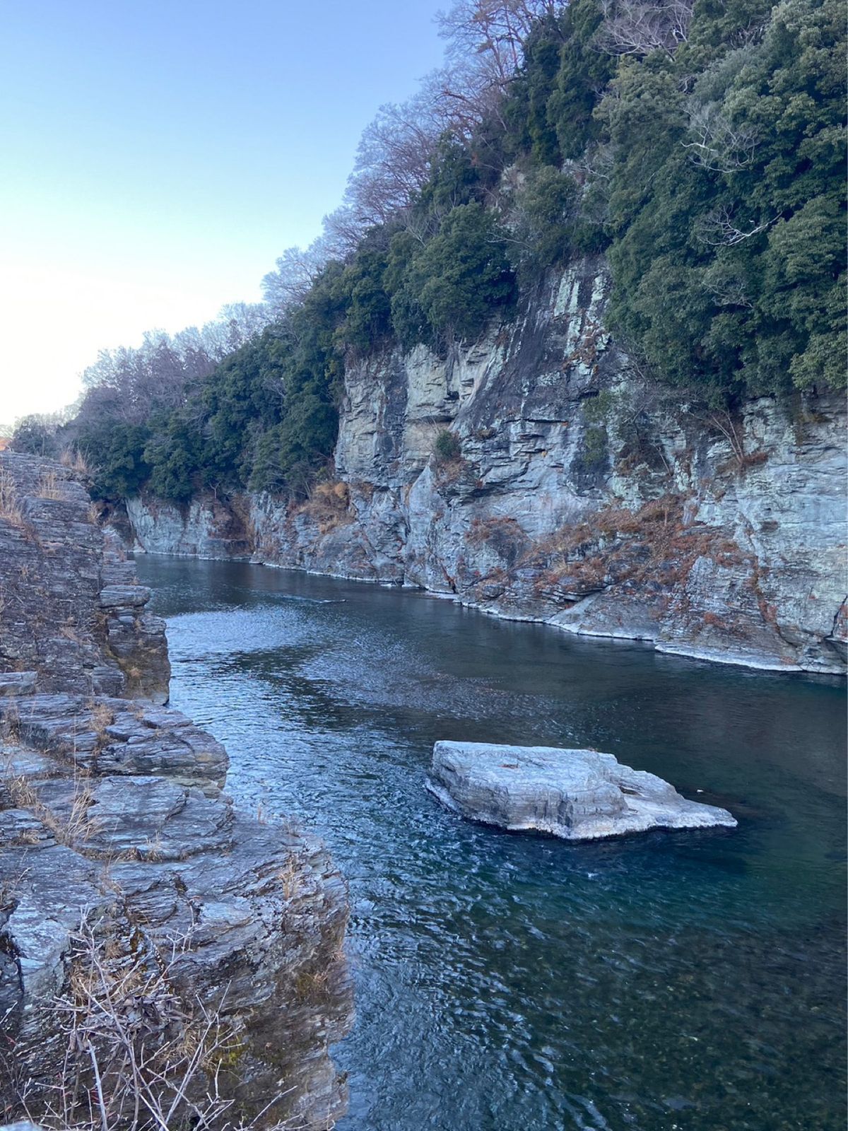時期ハズレの長瀞に宿泊。閑散としてたけど、それなりに楽しかった😄