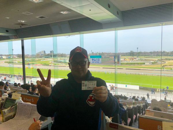 日本・千葉県「お誕生日は競馬場で....」の写真：チョットだけだが✌️