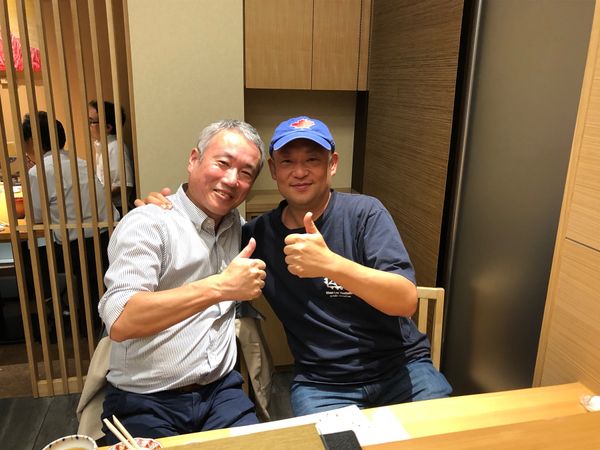 日本・石川県「友人を訪ねて...」の写真：再会