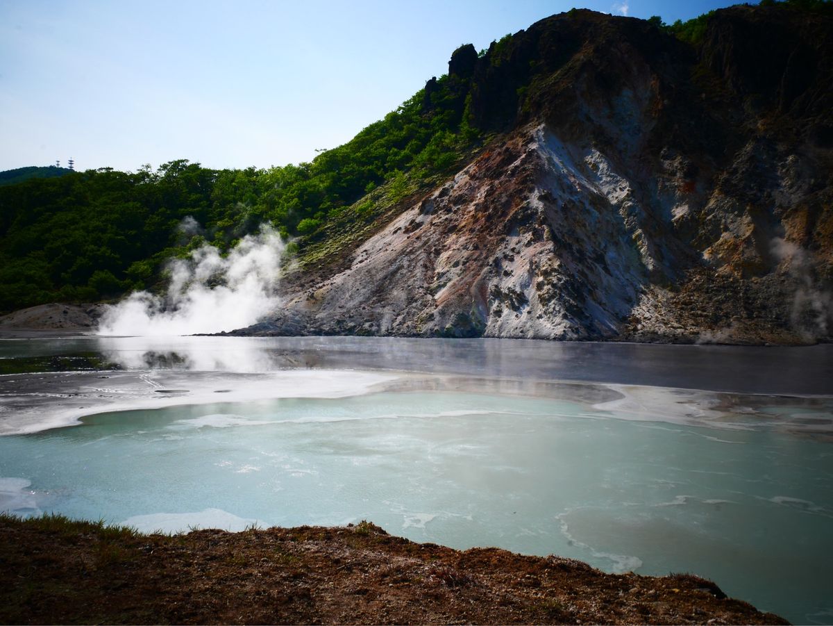 登別地獄谷・大湯沼・奥の湯