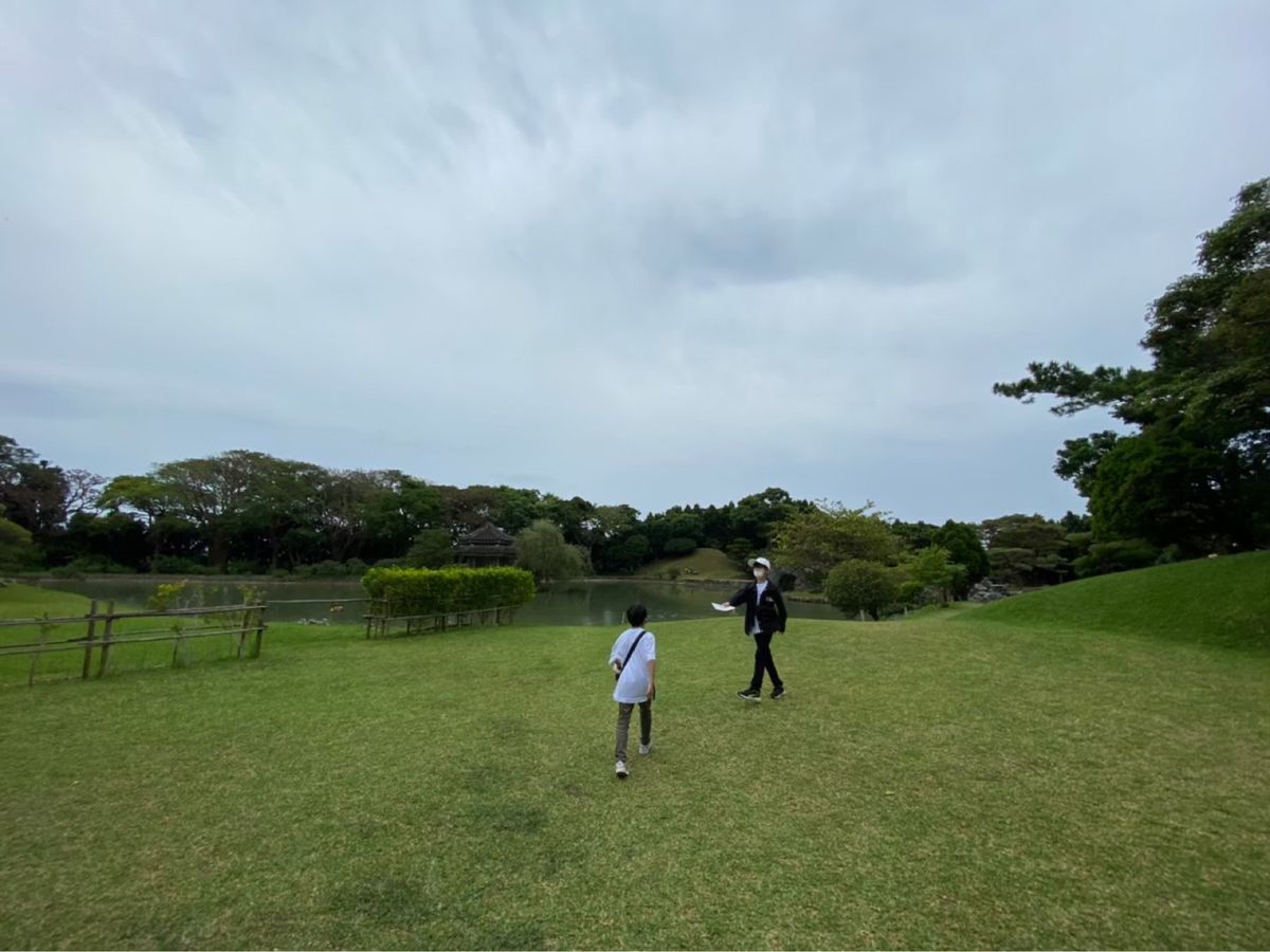 識名園。