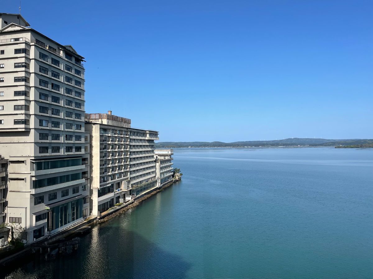 GWに家族で金沢・能登半島に旅行。今回の宿は和倉温泉の加賀屋。日本を代表す...