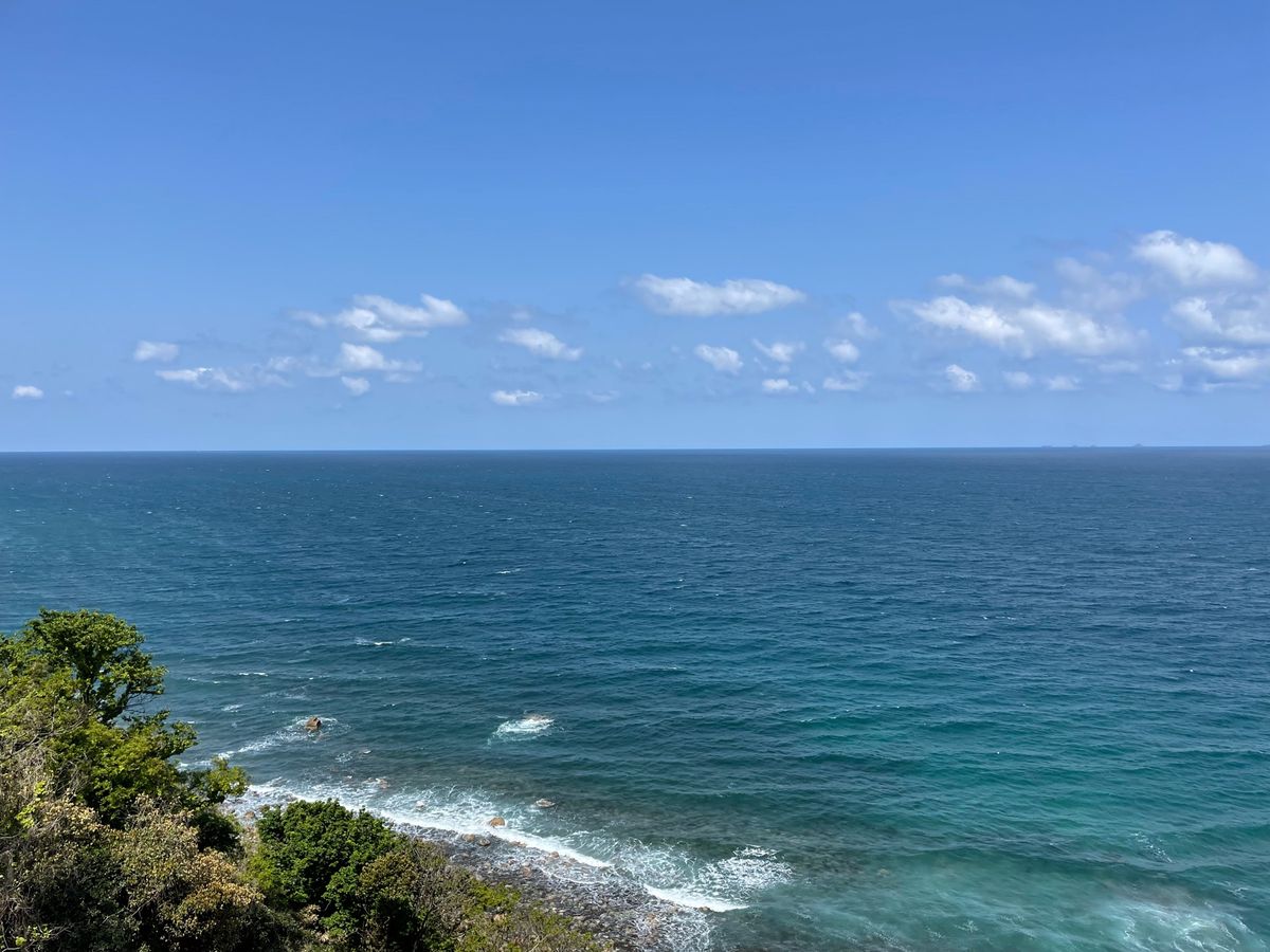 世界農業遺産にも登録されている千枚田。まだ田植えは行われていませんでした。