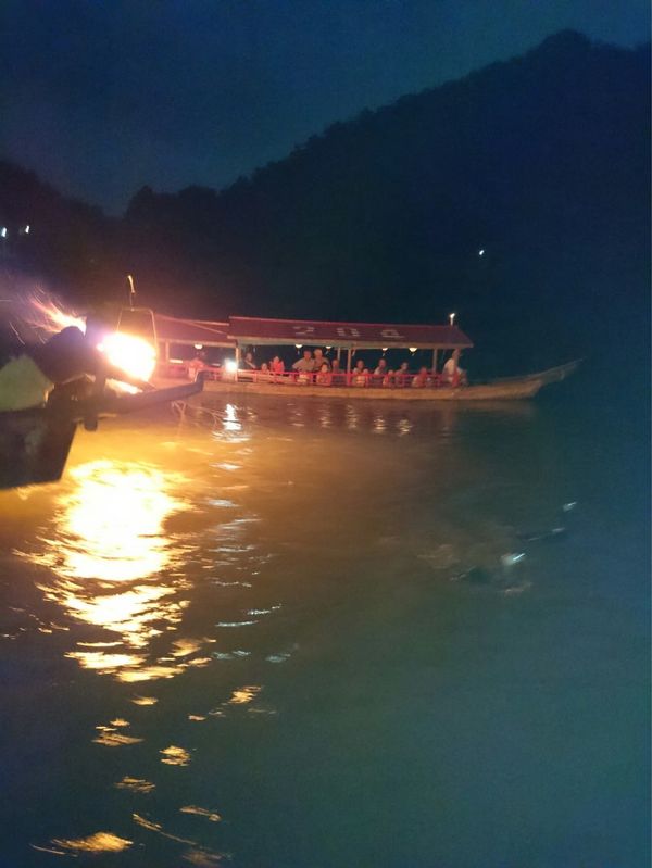 日本・愛知県「犬山鵜飼い&花火」の写真