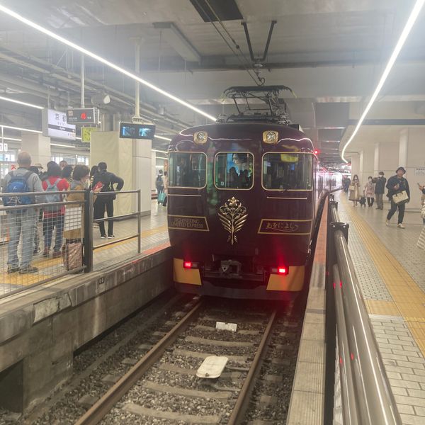 日本・京都府「京都」の写真：あをによしに乗車。