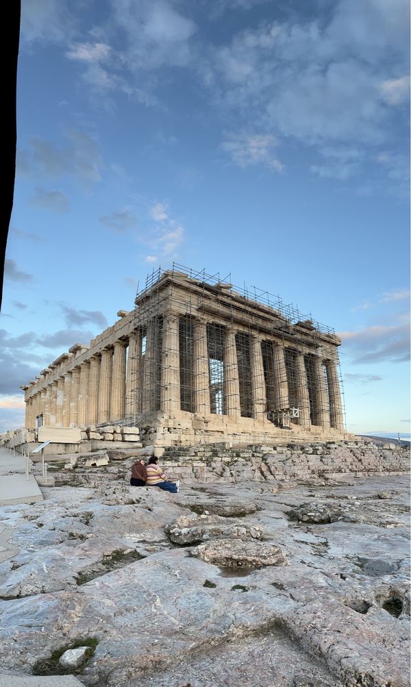 ギリシャ・アテネ「 ATH✈︎」の写真：パルテノン神殿🏛️