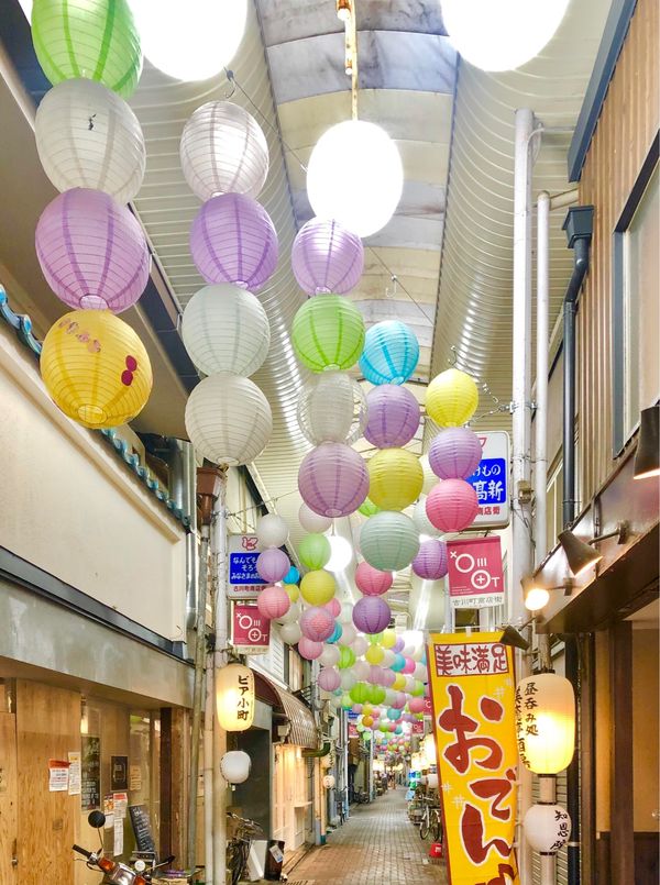 日本・京都府「Kyoto」の写真：古川町商店街