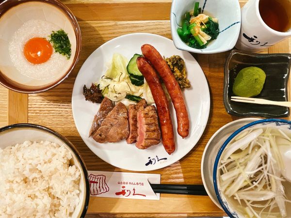 日本・宮城県「Miyagi」の写真：牛タン炭焼き　利久　仙台駅店