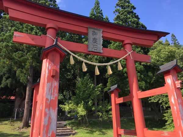 日本・日本「Akita」の写真：御座石神社