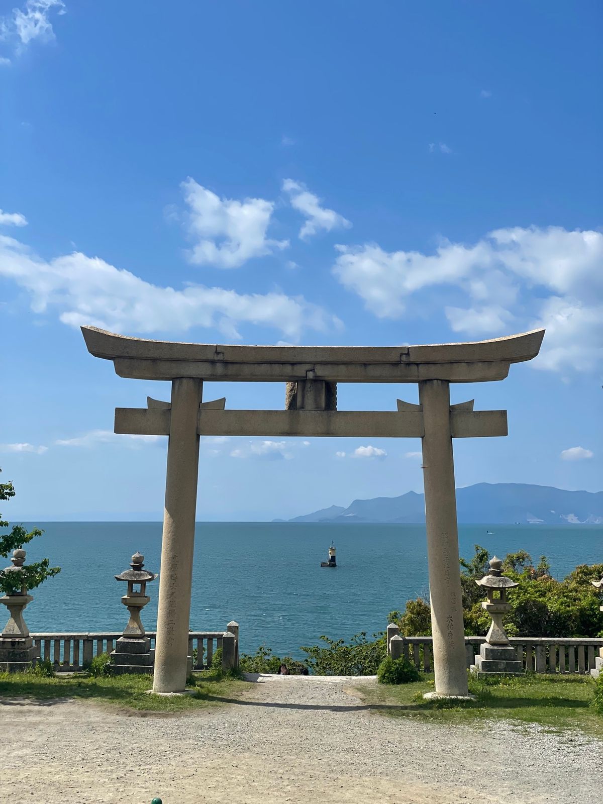 赤穂御崎　伊和都比売神社 鳥居