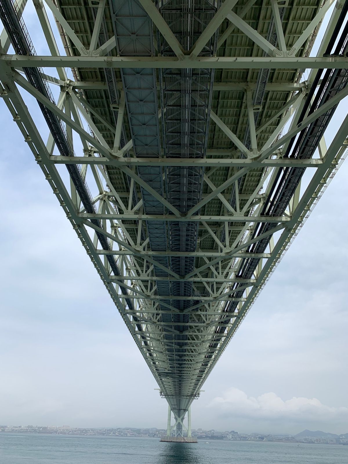 鳴門海峡、強風でクルーズ欠航。
遊歩道からの景色は恐怖でした💦
