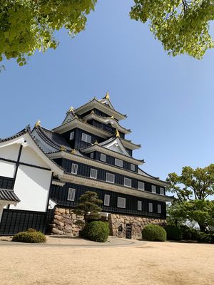 姫路城
岡山城
後楽園