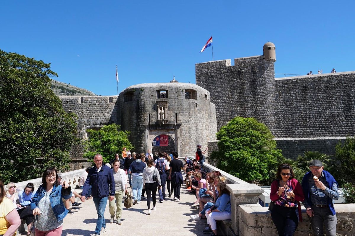 ドゥブロヴニクの旧市街