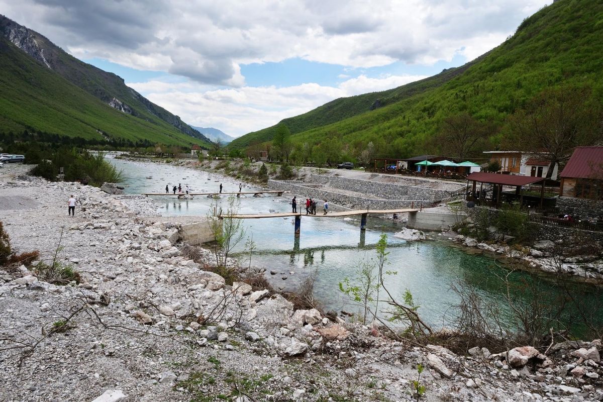 トレッキング中の風景