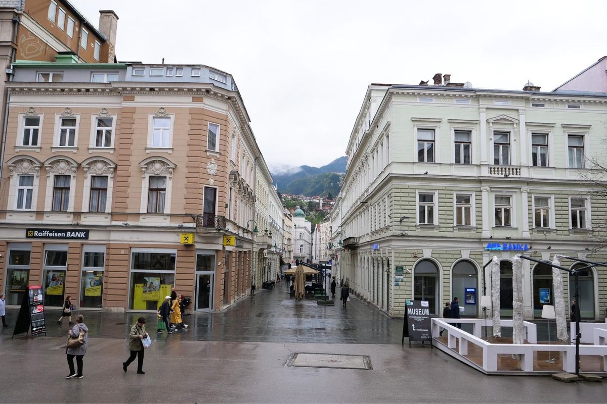 サラエボの旧市街