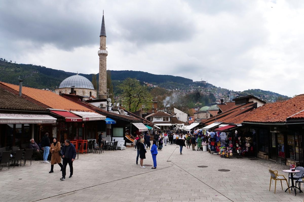 サラエボの旧市街