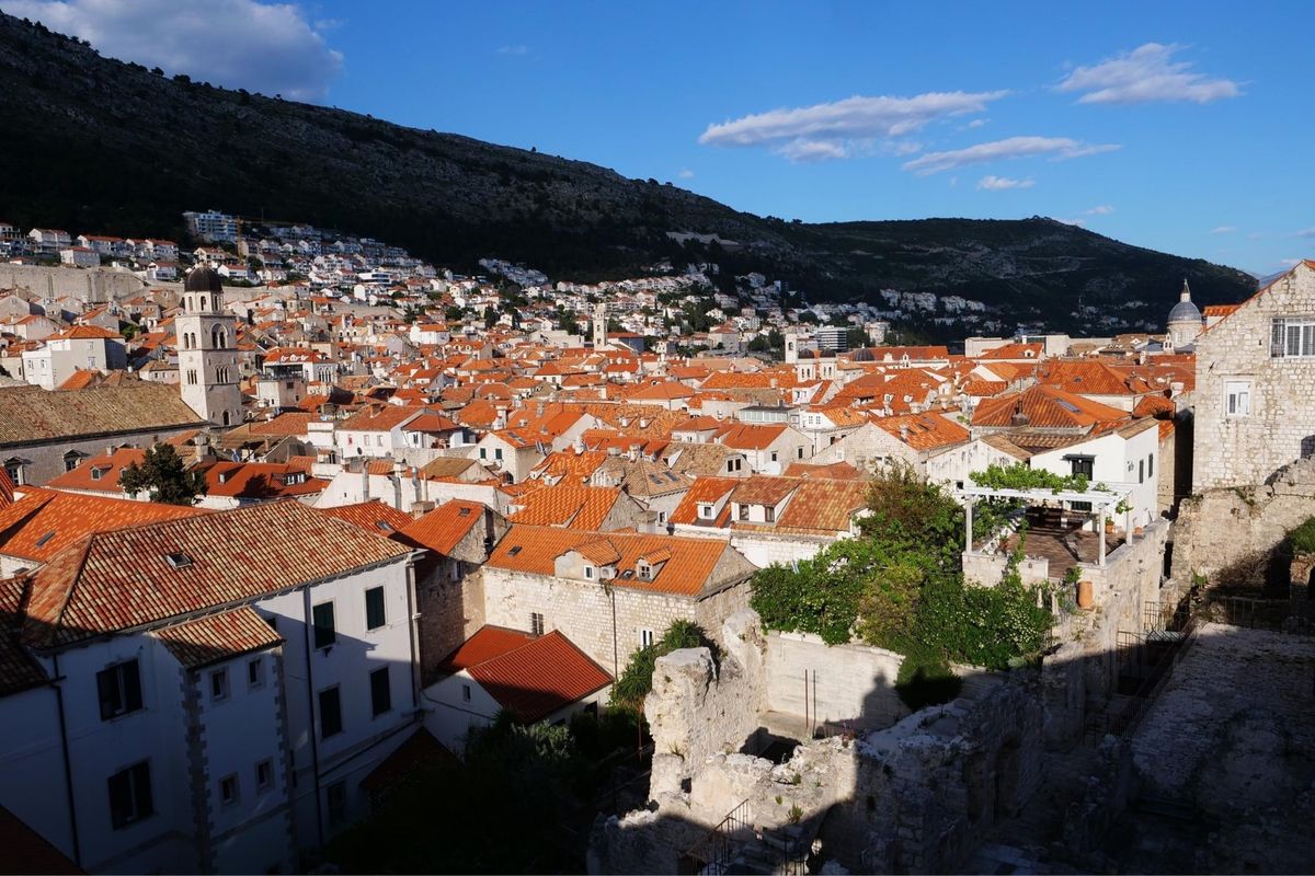 ドゥブロヴニクの街並み