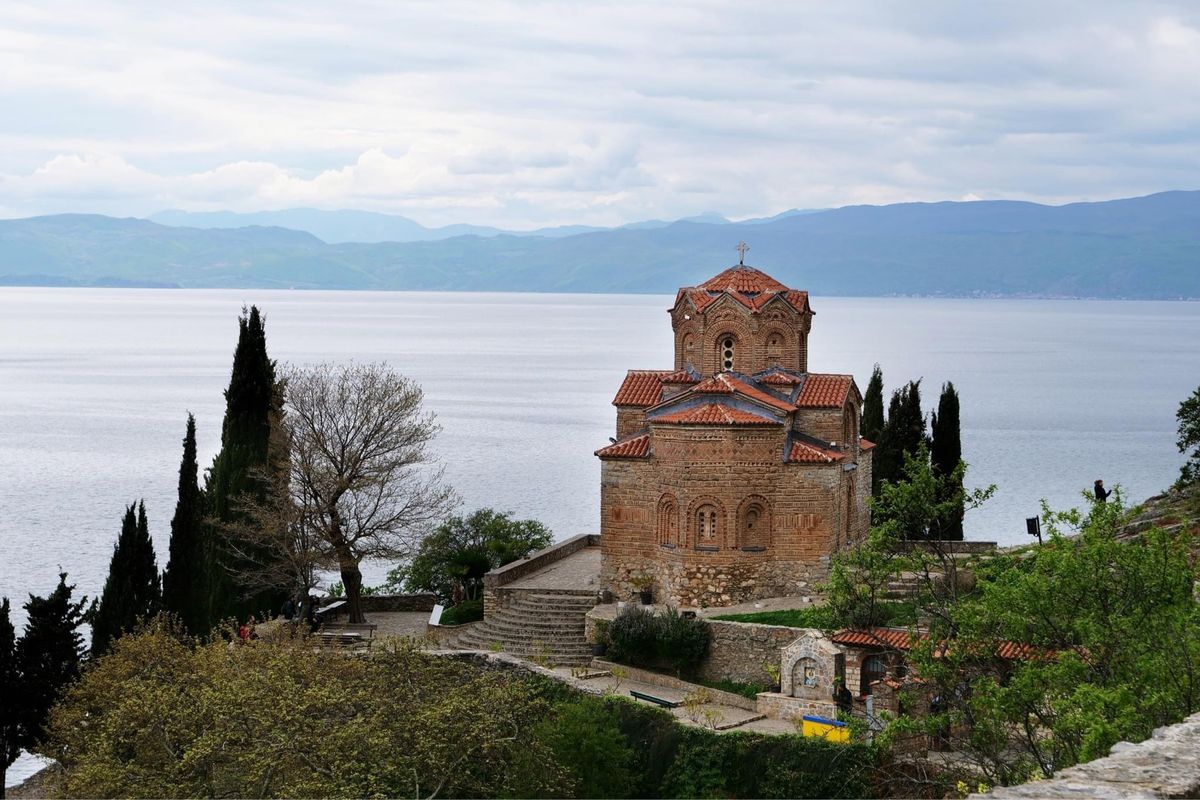 オフリドは教会群と湖が綺麗な世界複合遺産です