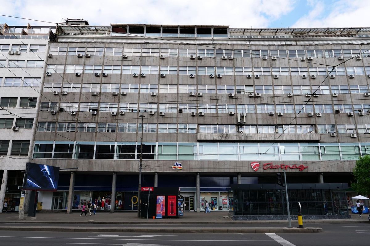 ベオグラードの中心部