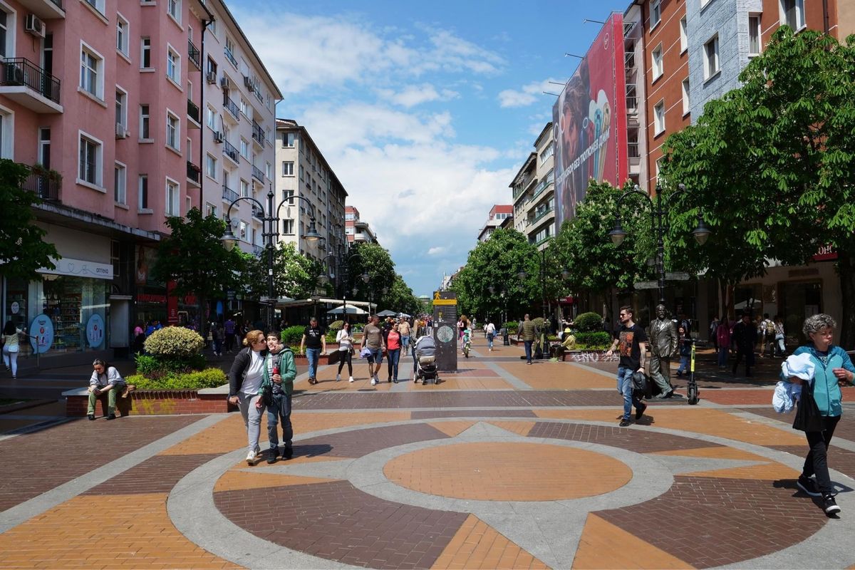 ソフィアの観光通り