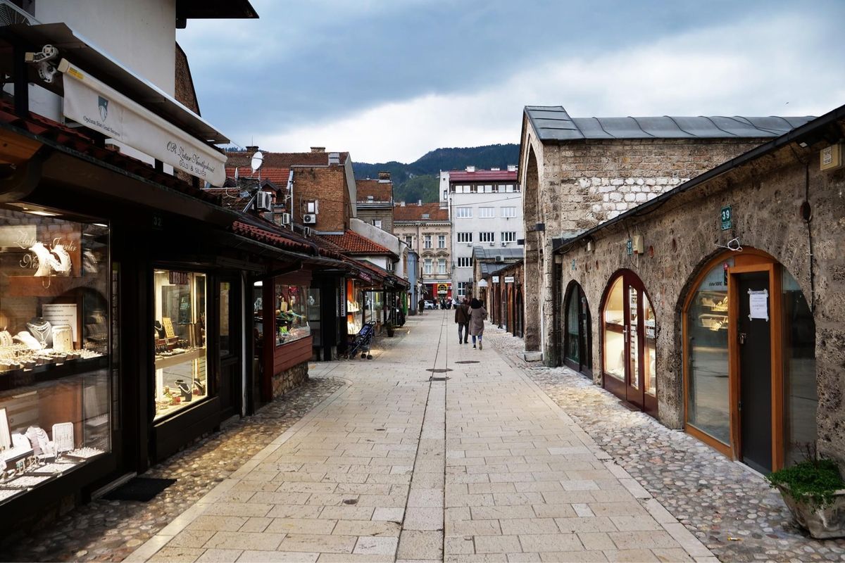 サラエボの旧市街